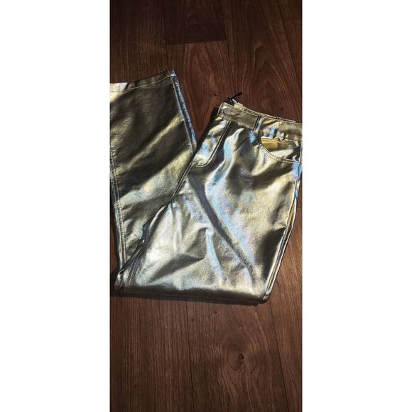 Haute Monde Gold Metallic Pant - Picture 3 of 11
